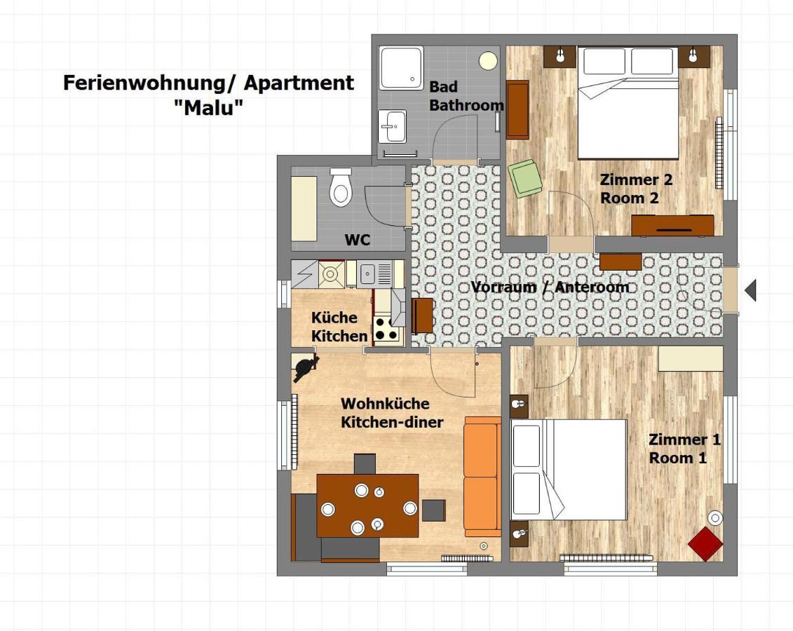 Villa Siebenruh Оберфелах Екстериор снимка